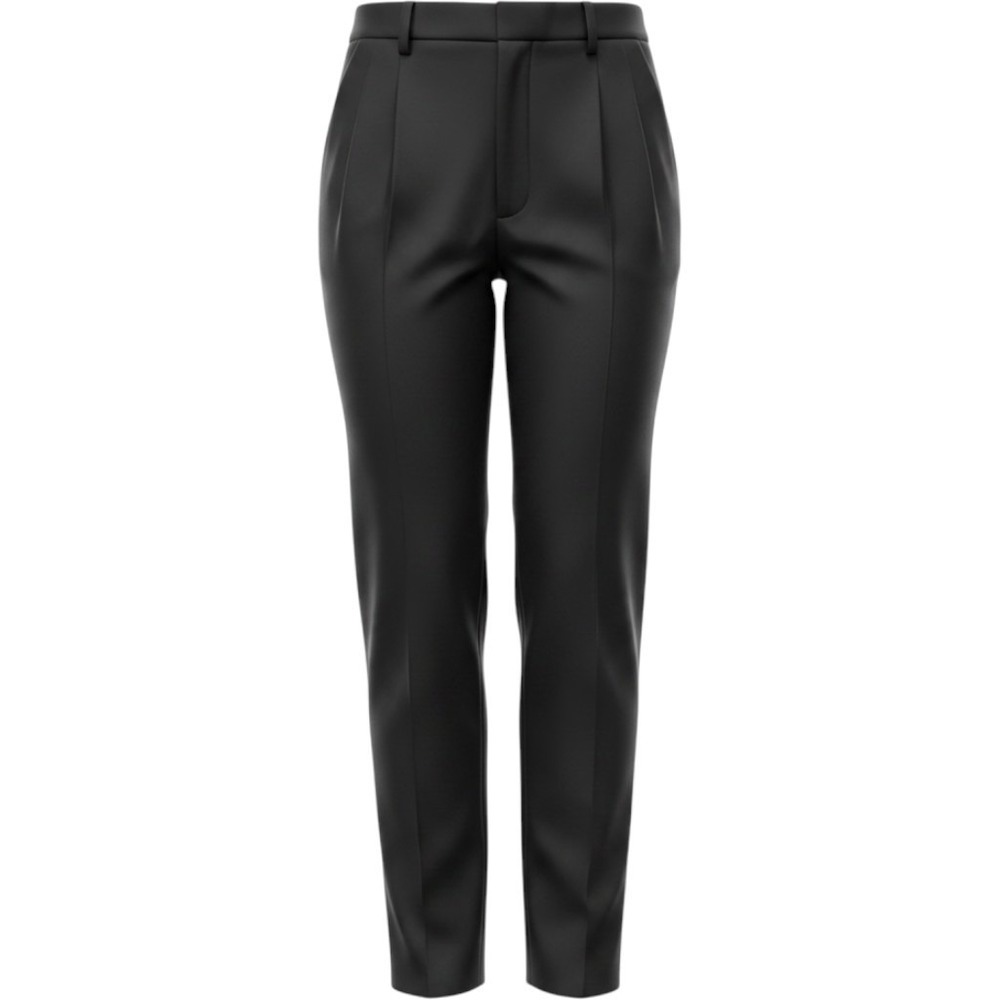 Vintage Happy Legs Black High Waisted Pleated Trousers Union Made USA Size 3